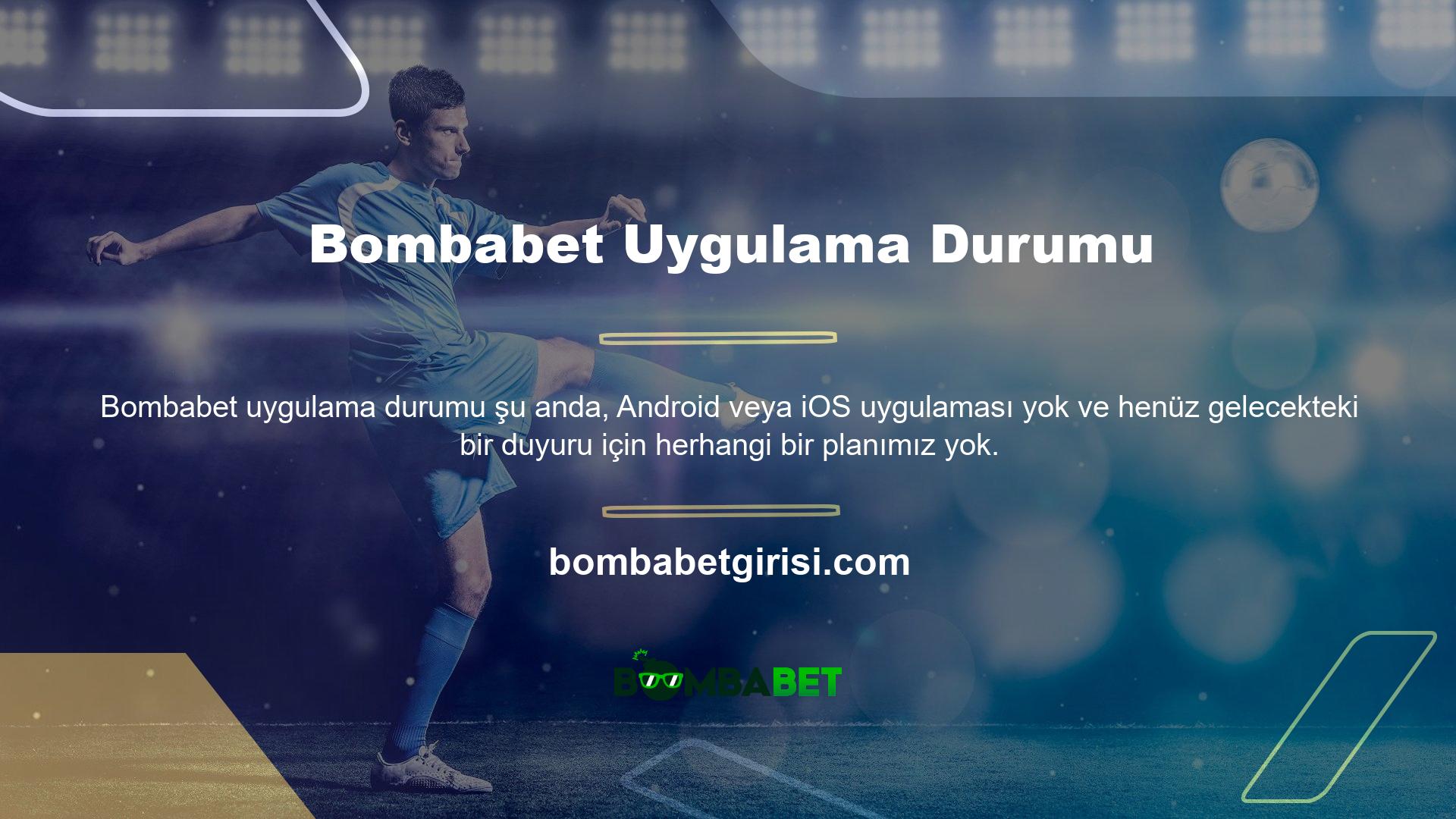 Bunu öğrenmenin en iyi yolu Bombabet sosyal medya hesaplarını kontrol etmektir